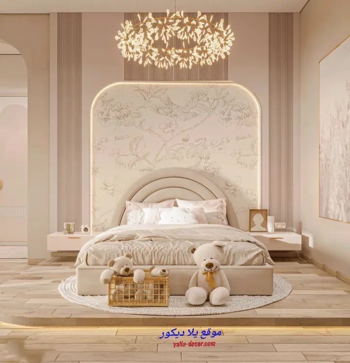 غرف نوم بنات 2024 غرف نوم بنات كاملة